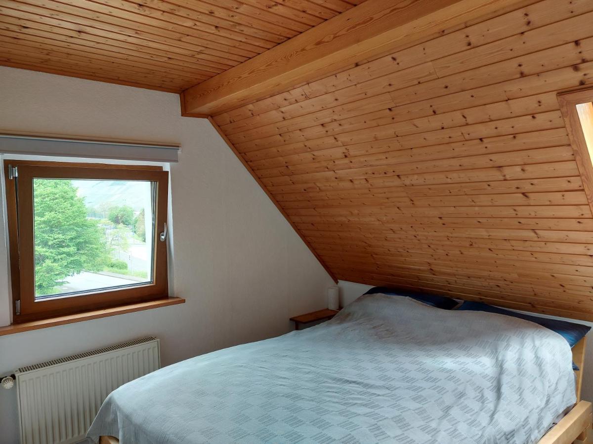 Dachgeschosswohnung Mit Burgblick In Kues Bernkastel-Kues Kültér fotó